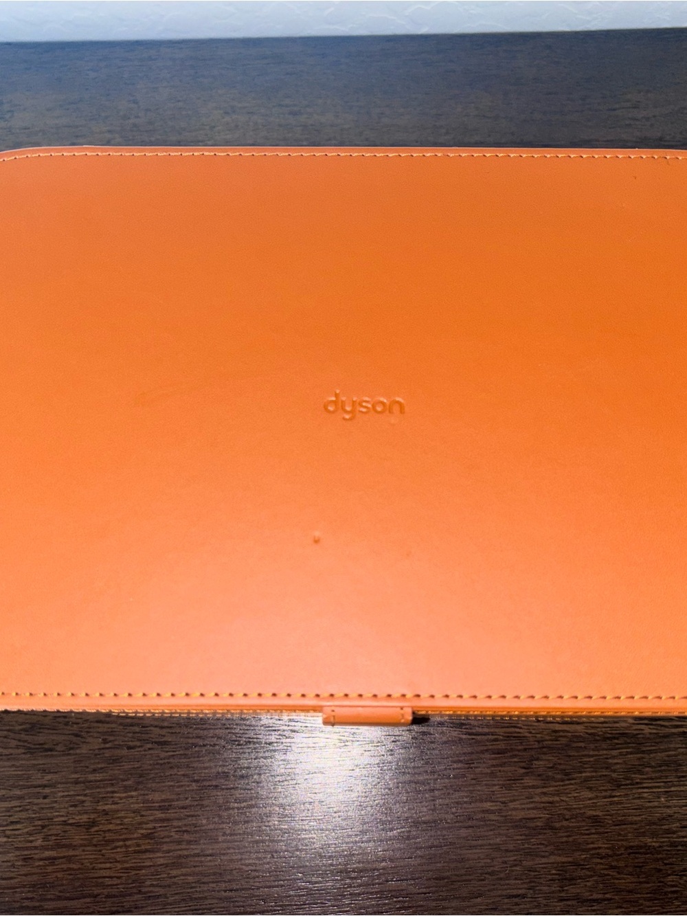 Dyson Orange Leather Tablet Sleeve only the case
